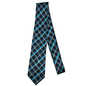 Bill Robinson Plaid Necktie